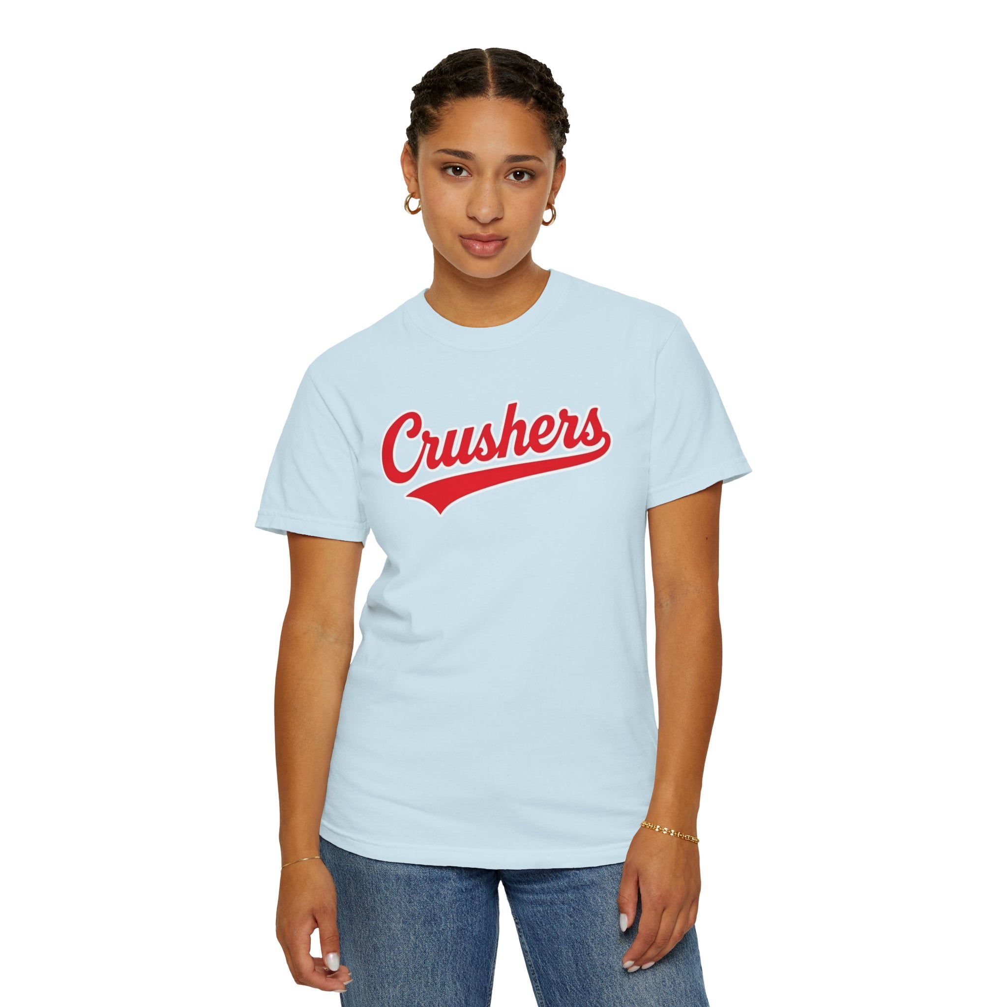 Comfort Color Crushers Script Tee