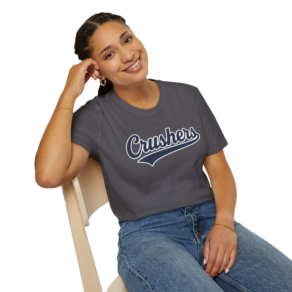 Gildan Softstyle Crushers Script Baseball Tee