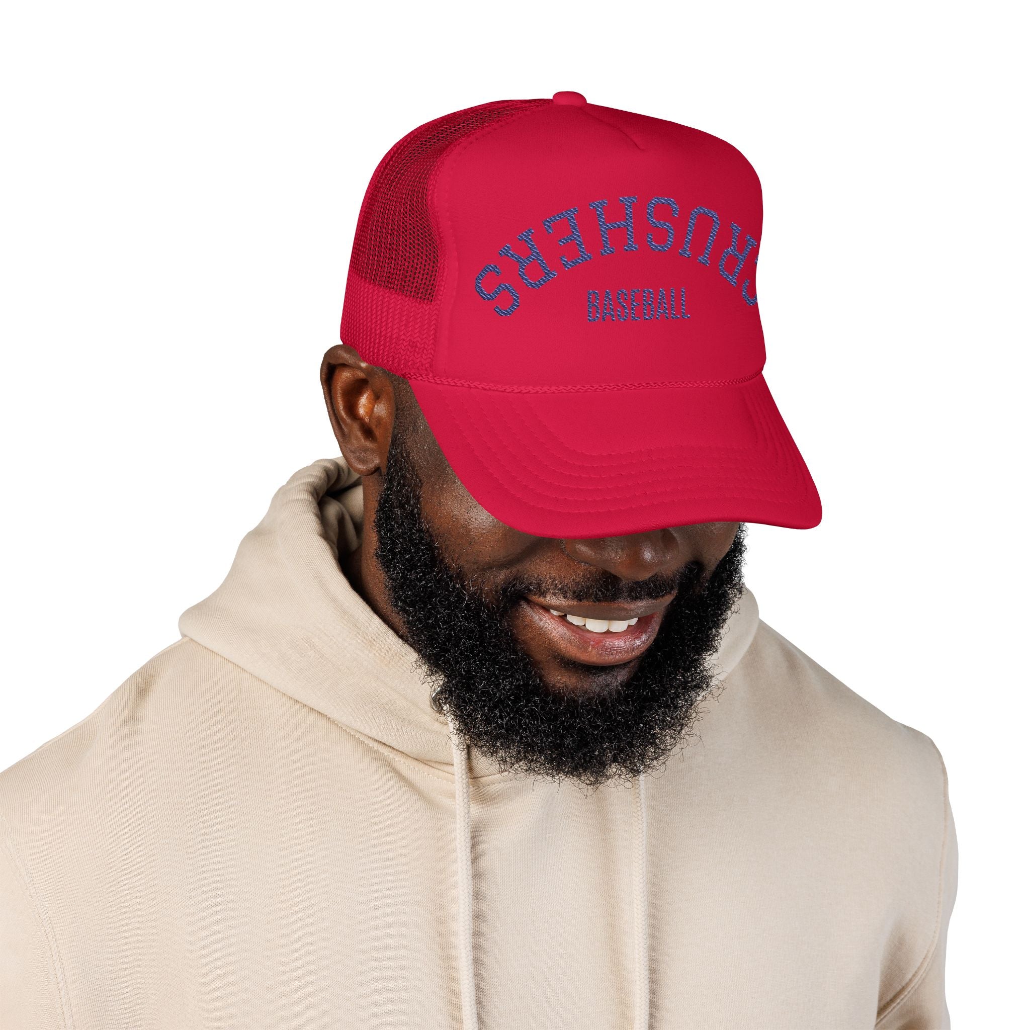 Crushers Baseball Foam Trucker Hat Embroidery