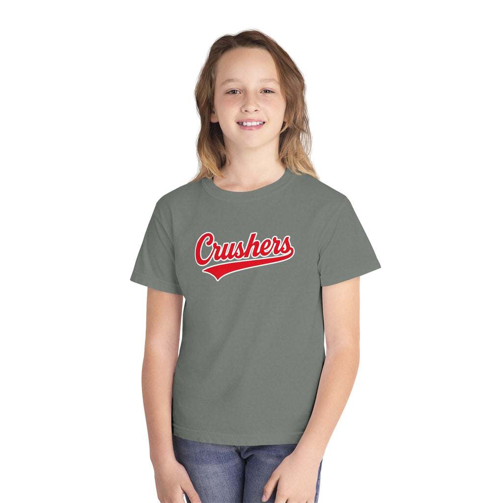 Youth Comfort Color Crushers Script Tee