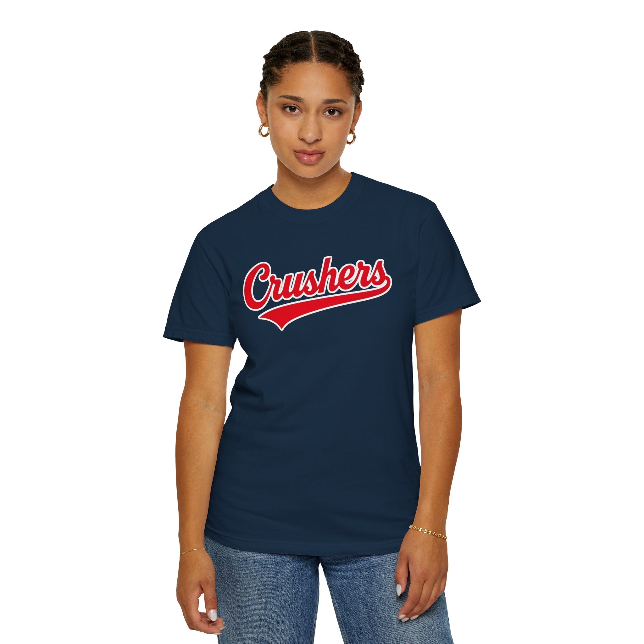 Comfort Color Crushers Script Tee