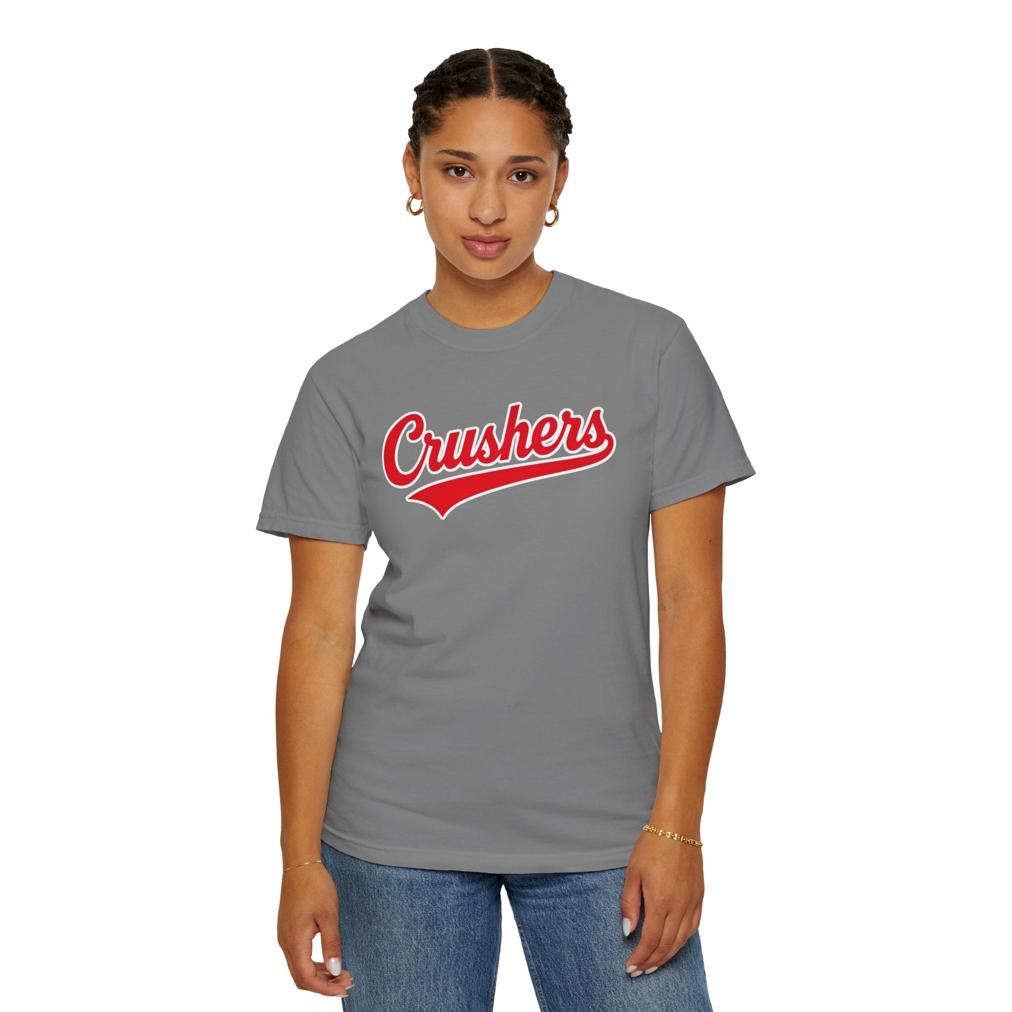 Comfort Color Crushers Script Tee