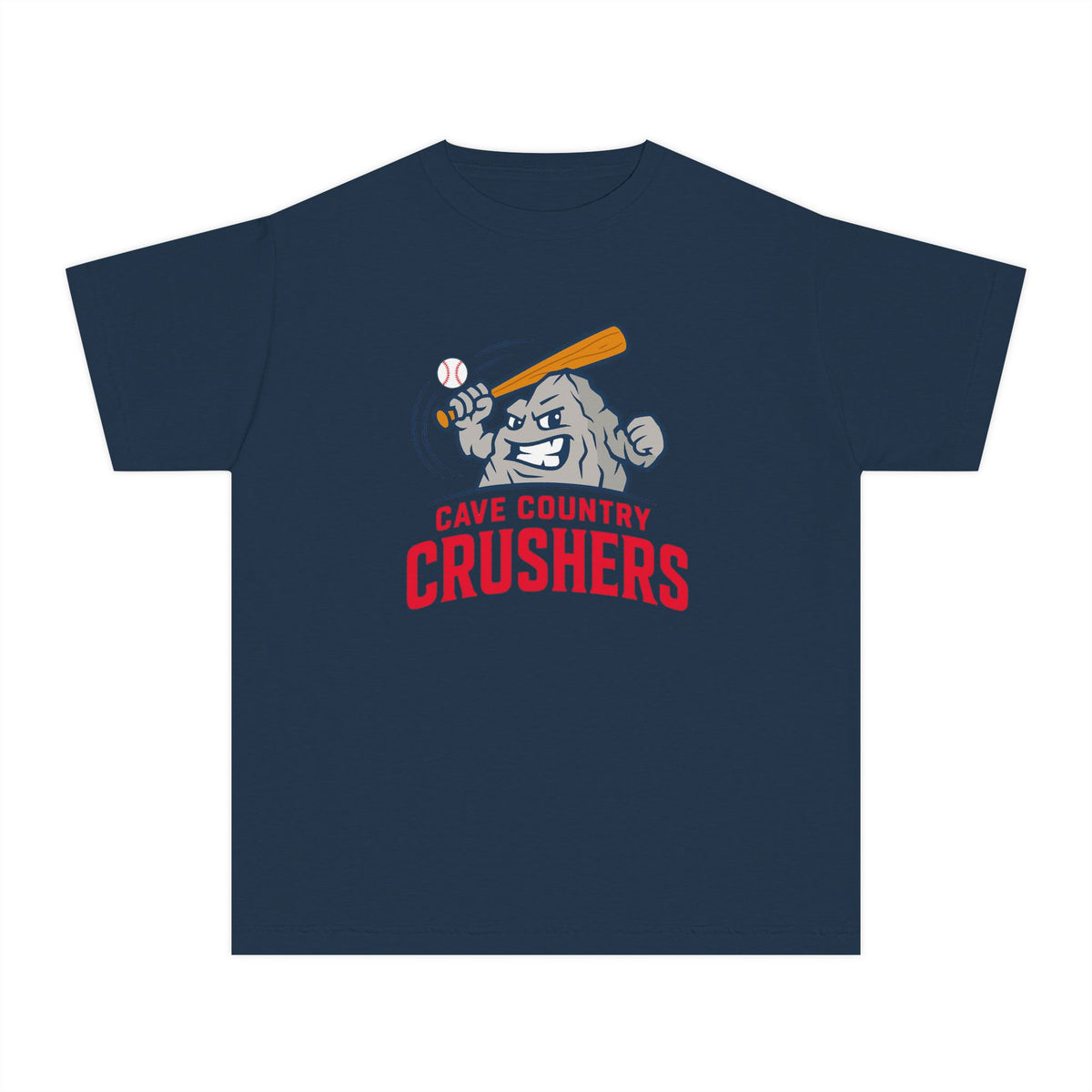 Youth Comfort Color Logo Tee