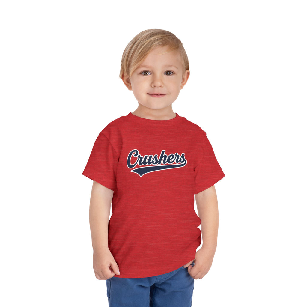 Toddler Bella+Canvas Crushers Script Tee