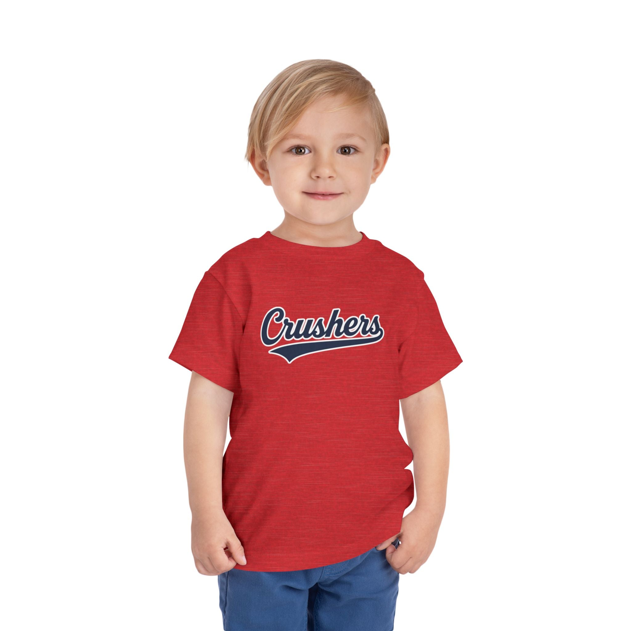 Toddler Bella+Canvas Crushers Script Tee