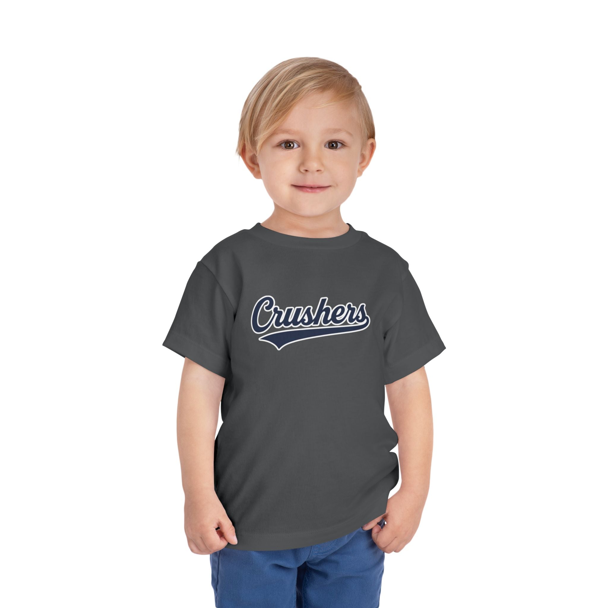 Toddler Bella+Canvas Crushers Script Tee
