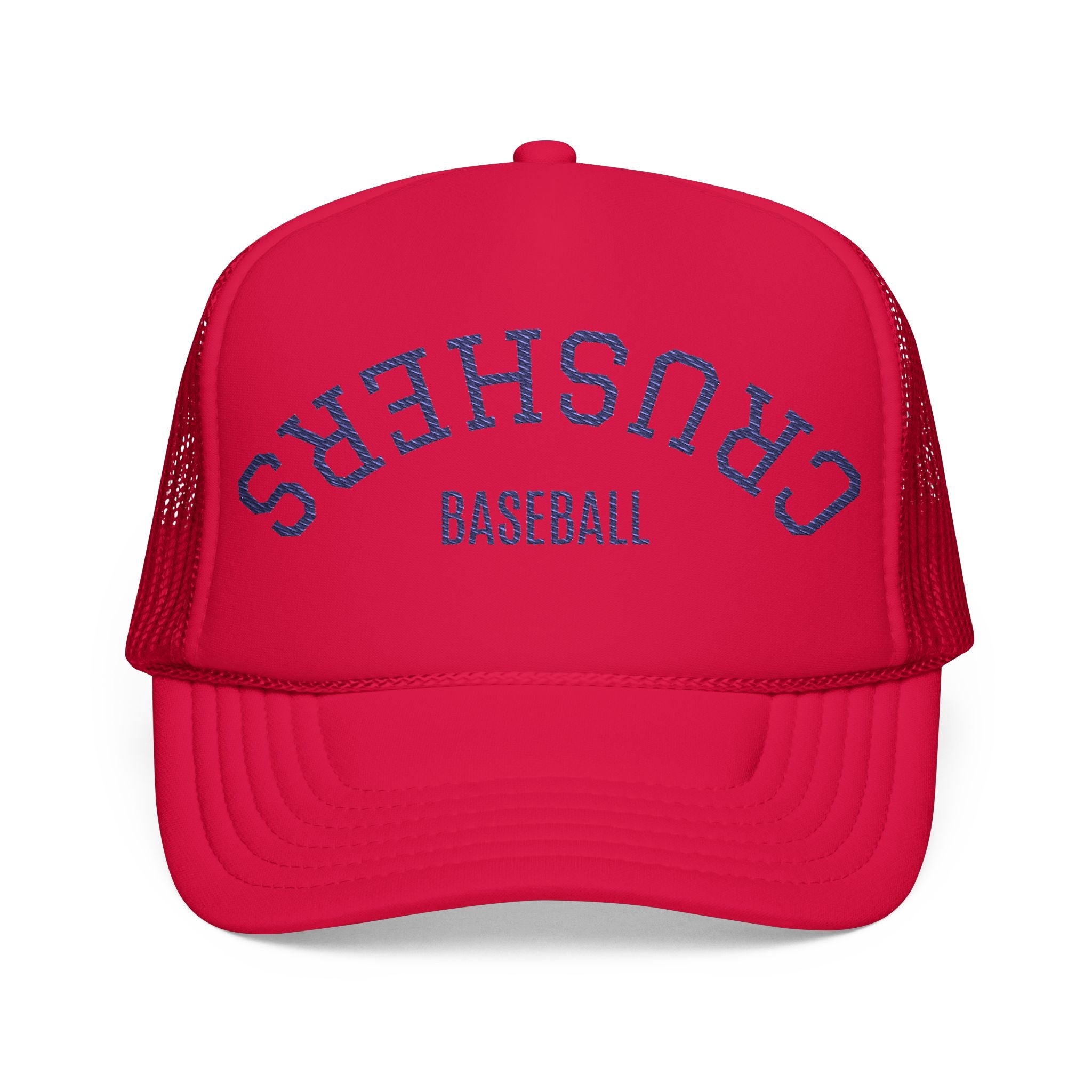 Crushers Baseball Foam Trucker Hat Embroidery