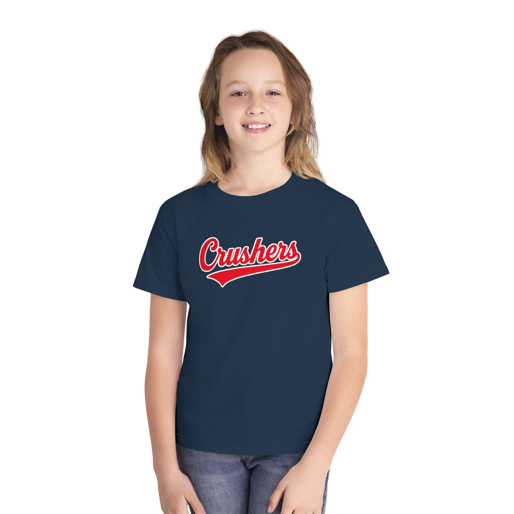 Youth Comfort Color Crushers Script Tee