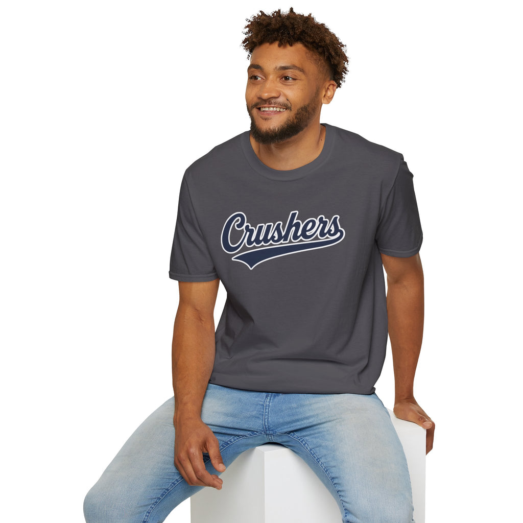 Gildan Softstyle Crushers Script Baseball Tee