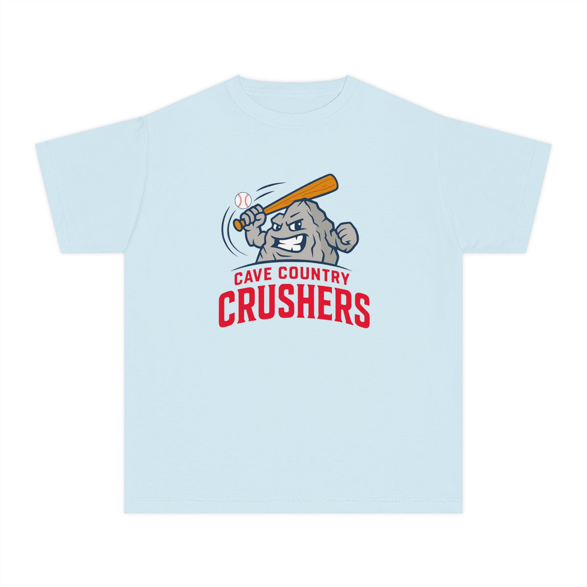 Youth Comfort Color Logo Tee