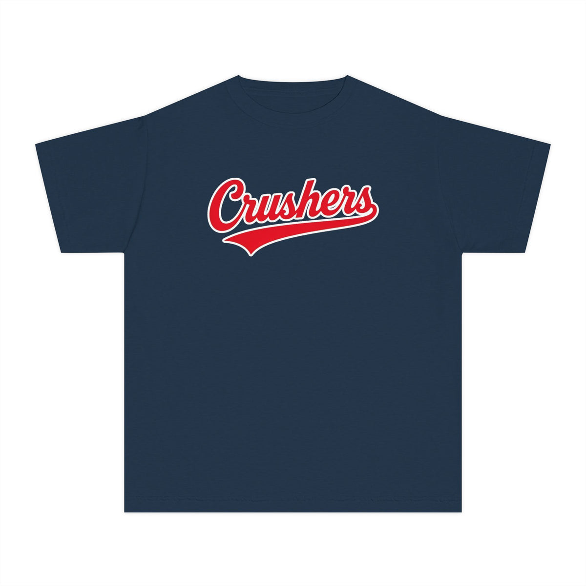 Youth Comfort Color Crushers Script Tee