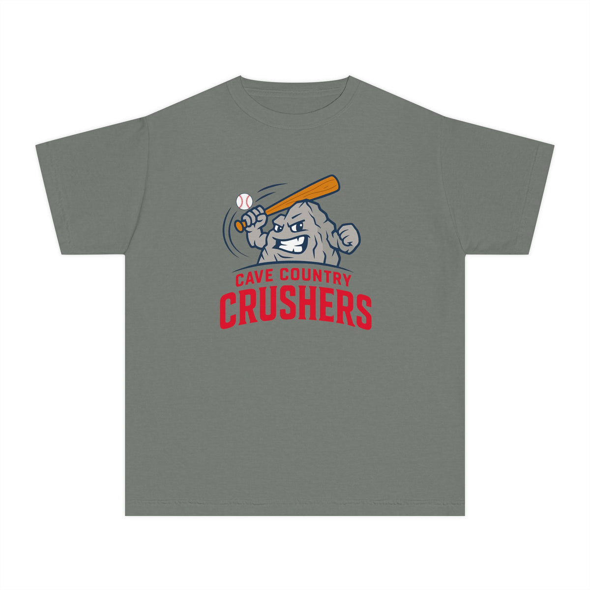 Youth Comfort Color Logo Tee