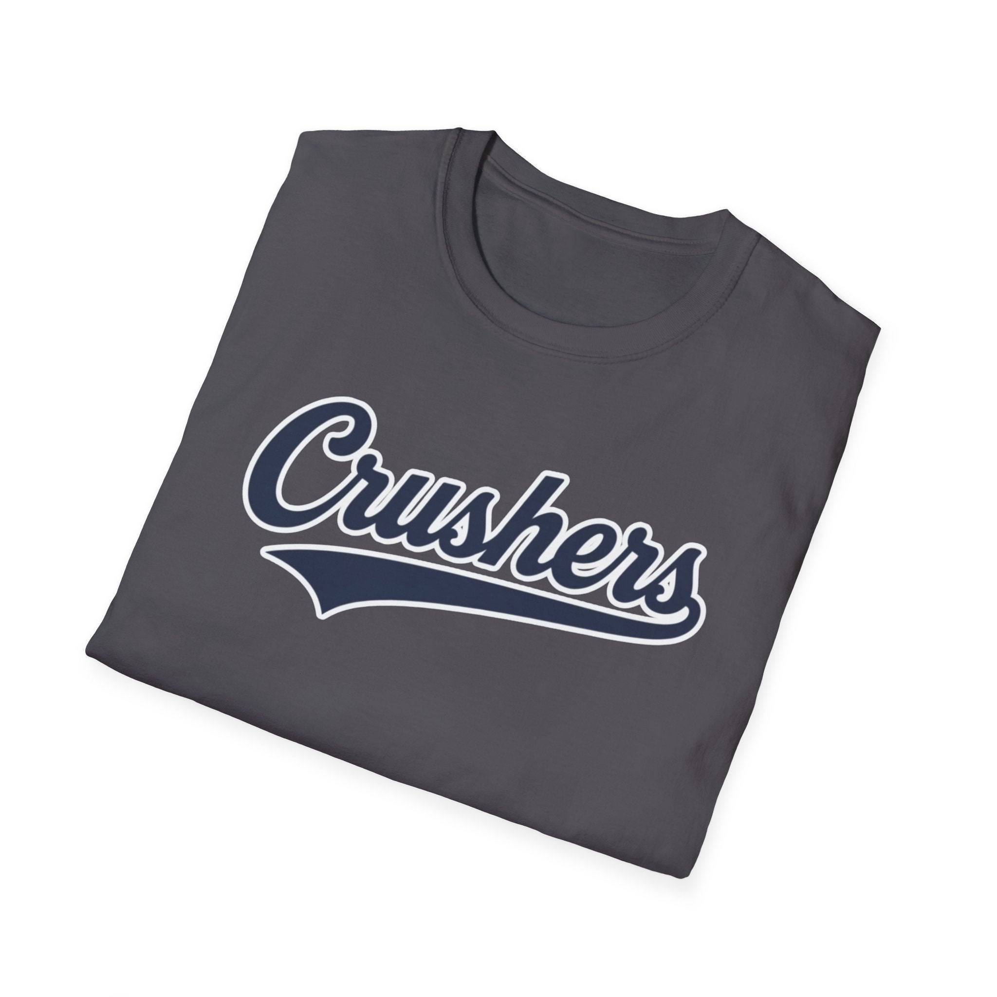 Gildan Softstyle Crushers Script Baseball Tee