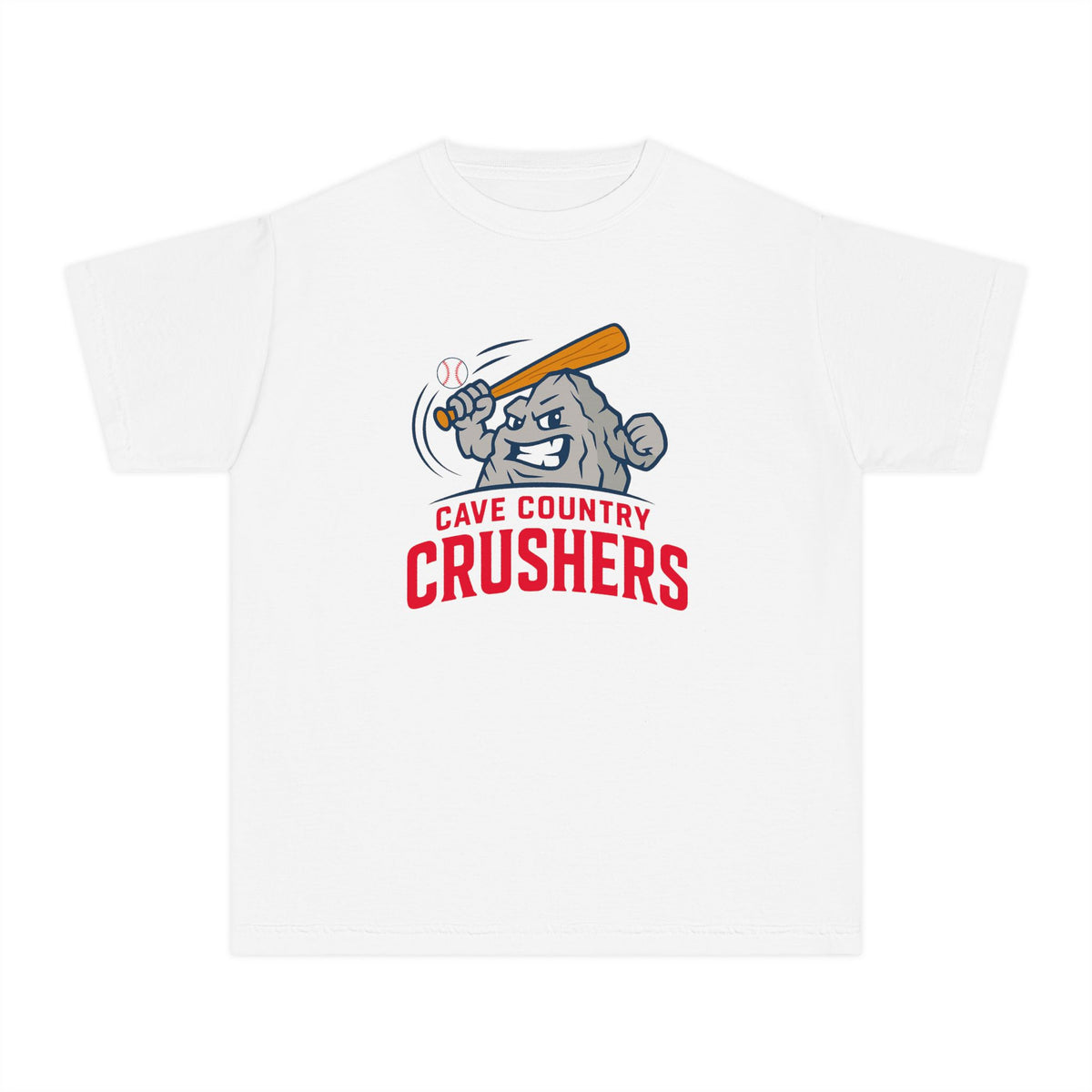 Youth Comfort Color Logo Tee