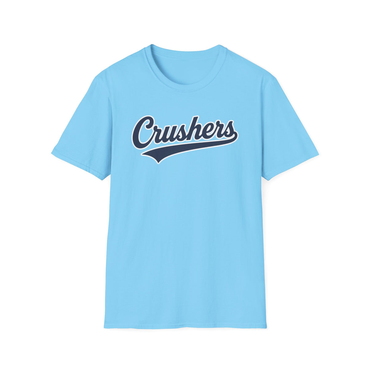 Gildan Softstyle Crushers Script Baseball Tee